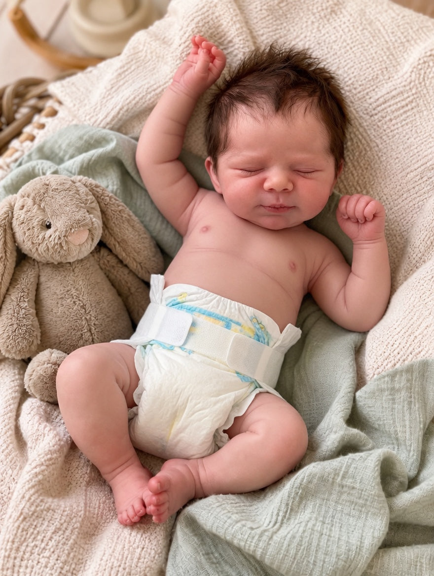 Muñeco Reborn Realista Juan Lucas Niño  51cm / 2.100 kg